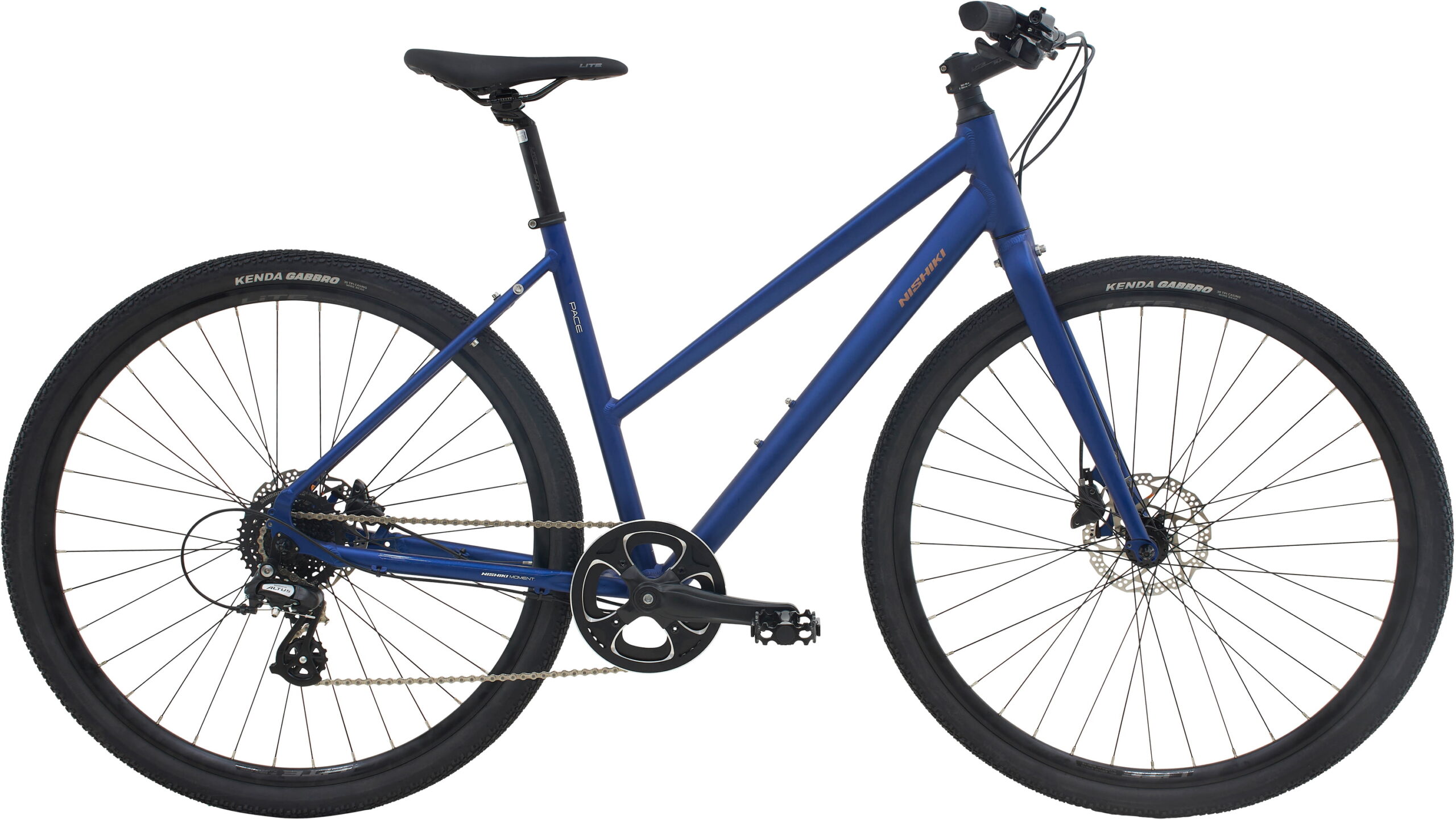 Nishiki Pace Dame 8g 2026 Mat Mørk Blå
