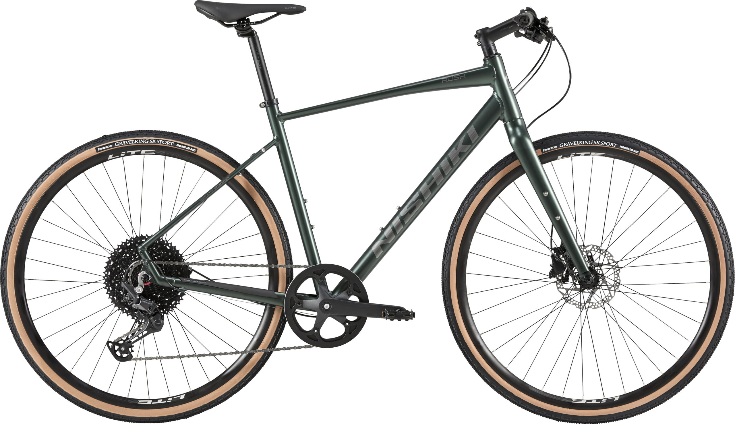 Nishiki Rush Herre 12g 2026 Blank Mørkegrøn