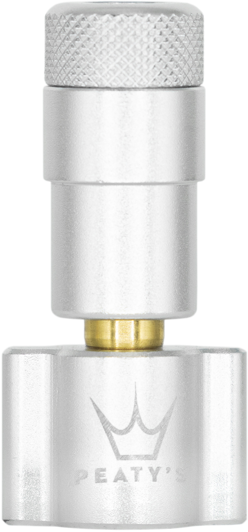 Peaty X27 Holeshot Co2 Tyre Inflator Head Silver