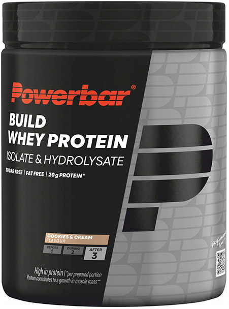 Powerbar Build Whey Protein Cookies Cream 550g