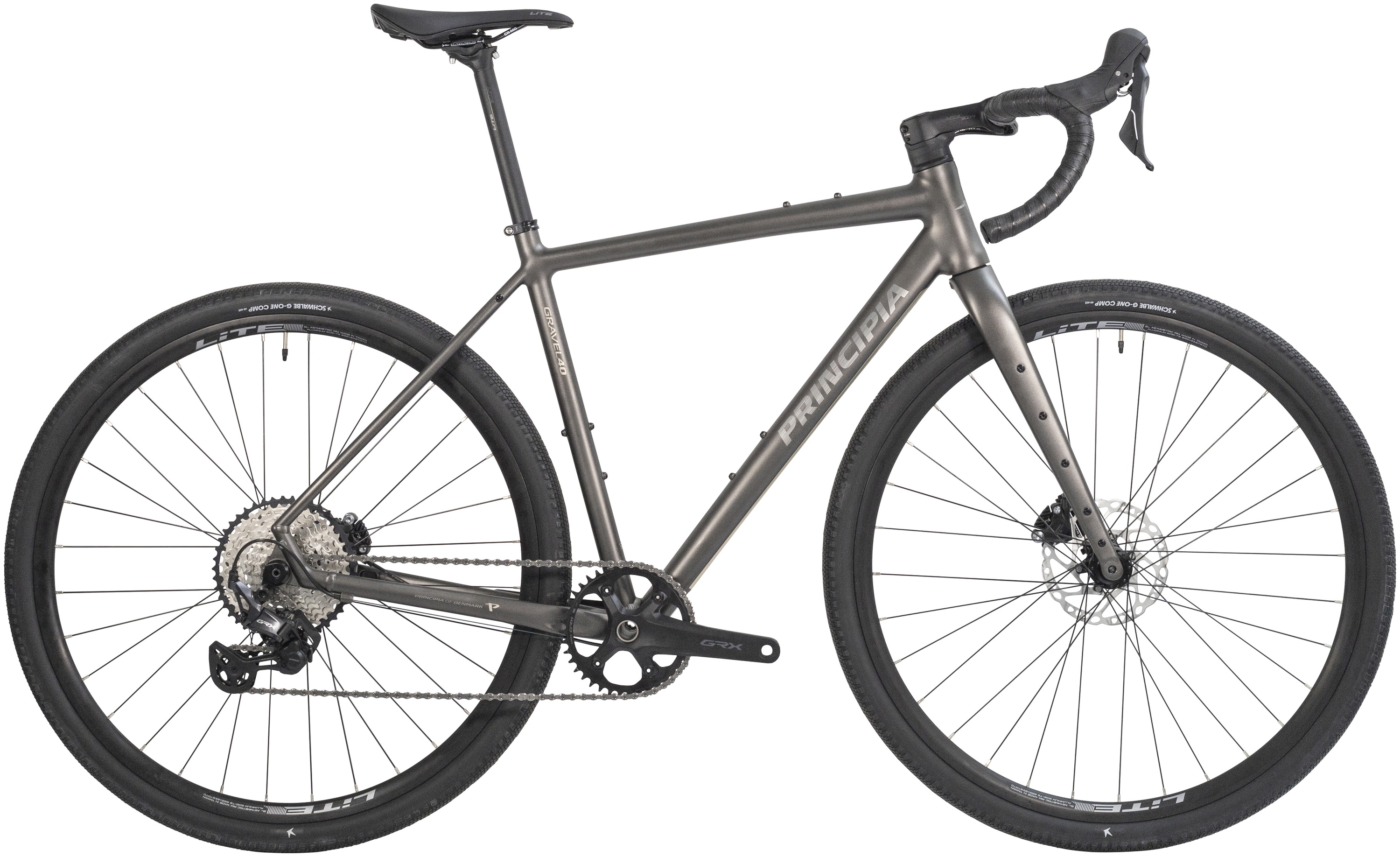 Principia Gravel 40 1x12g 2026 Mat Mørk Grafit