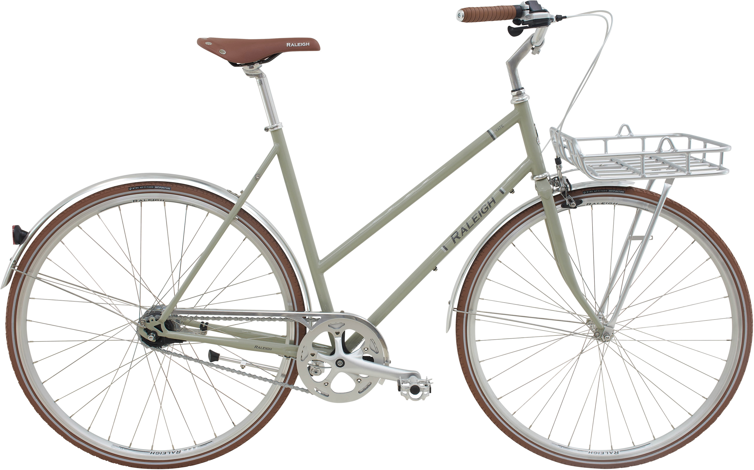 Raleigh Yate Cargo Dame 7g 2026 Blank Lys Grå