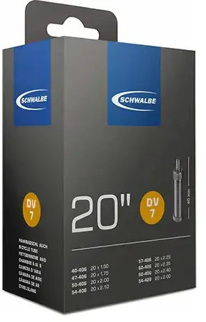 Schwalbe Slange 20x1 - 40mm Dunlop