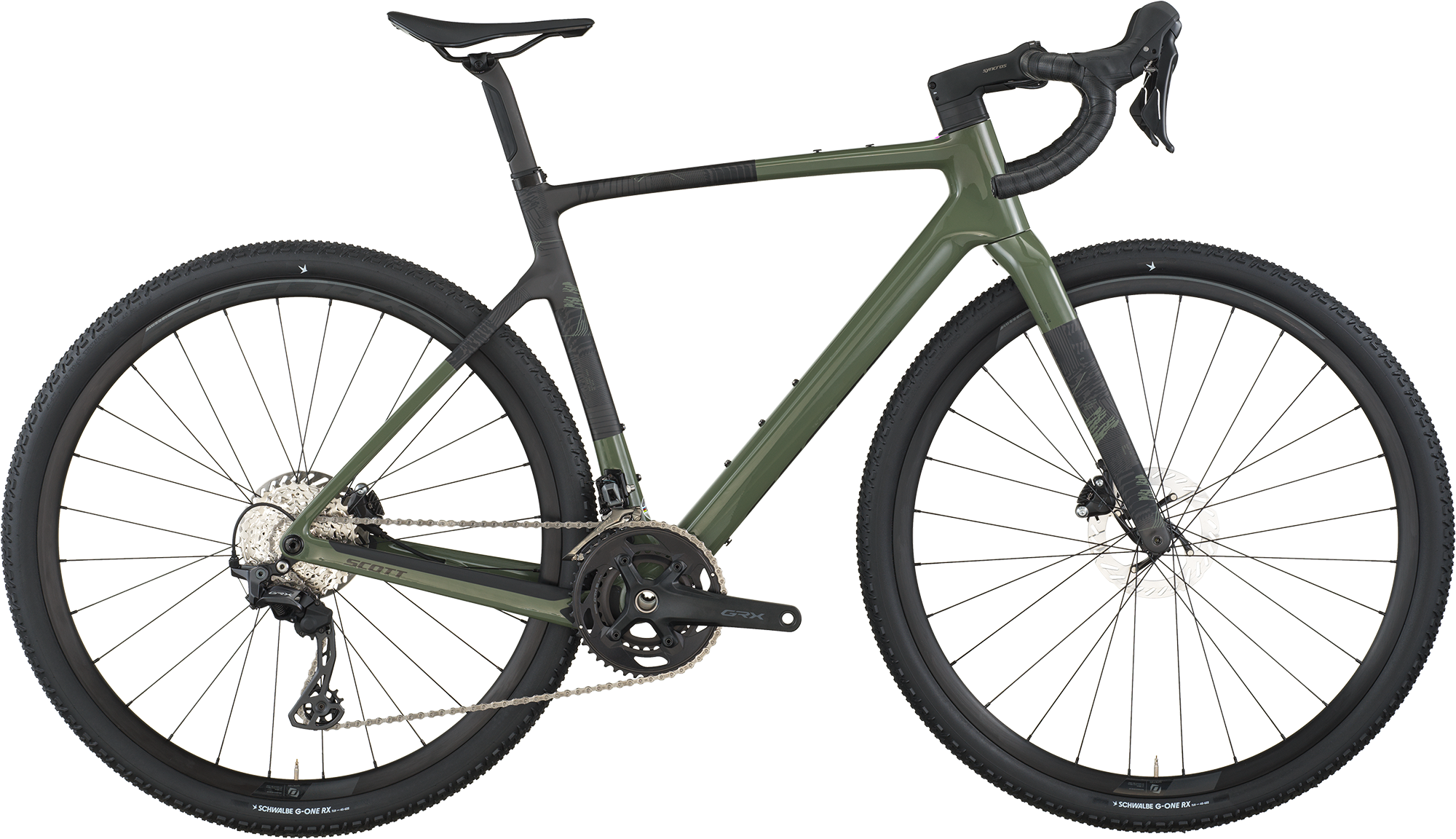 Scott Addict Gravel 40 2026 Wenge Green