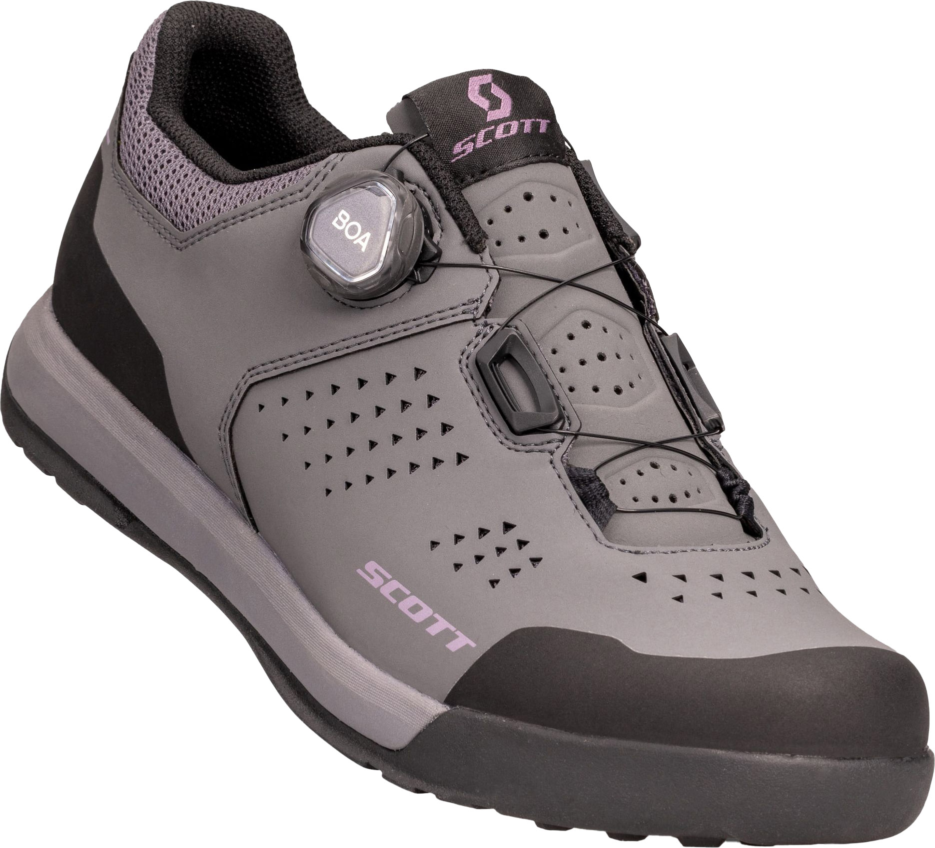 Scott Mtb Shr-alp Boa Clip Dame Cykelsko Grey Black
