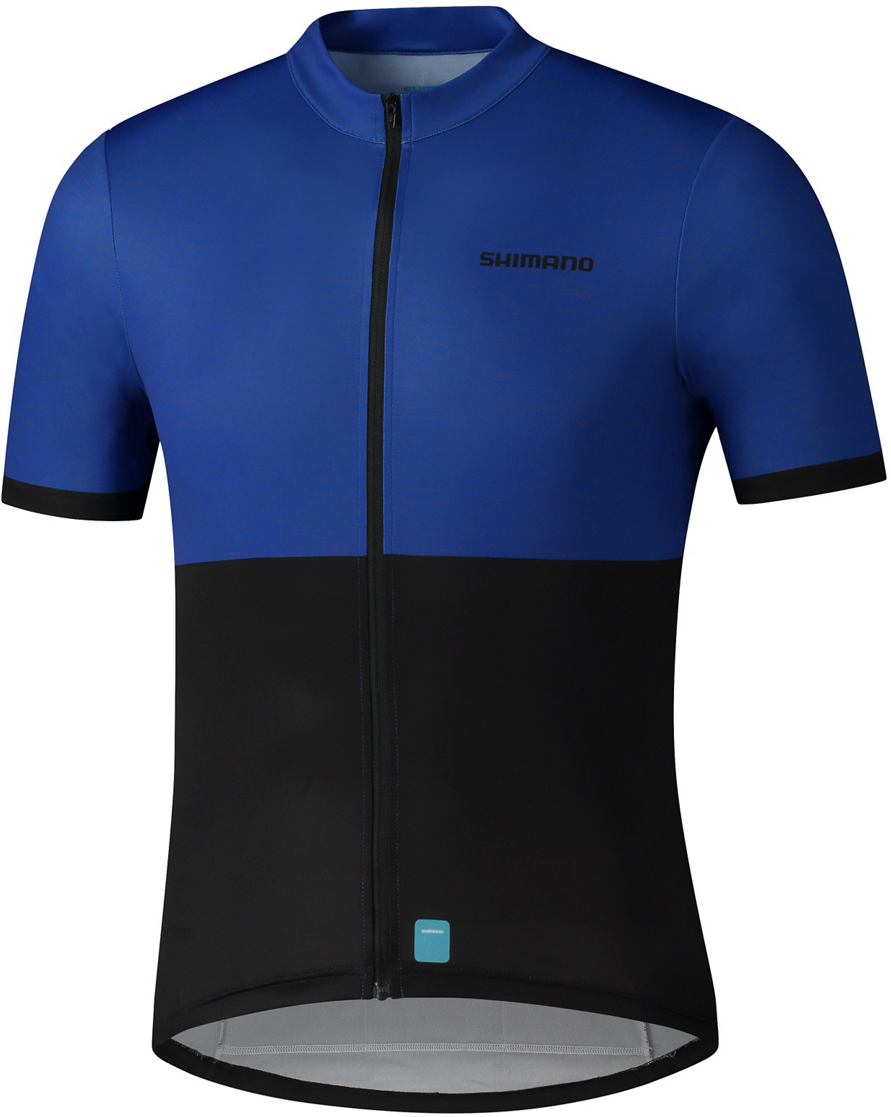 Shimano Elemento Kortærmet Cykeltrøje Blå