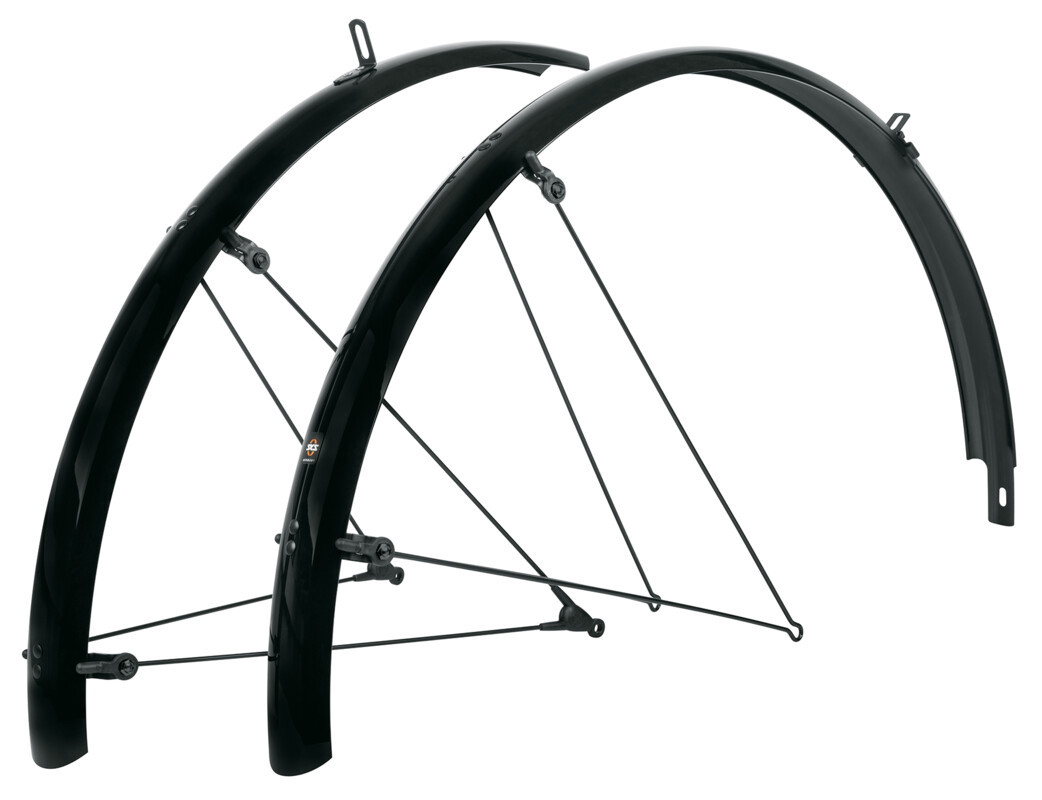 Sks Bluemels Basic Skærmsæt 28 Quot 700c 45mm Sort