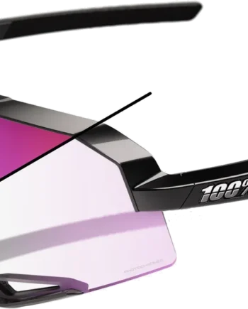 100  Slendale Gloss Black Photochromic Purple Mirror