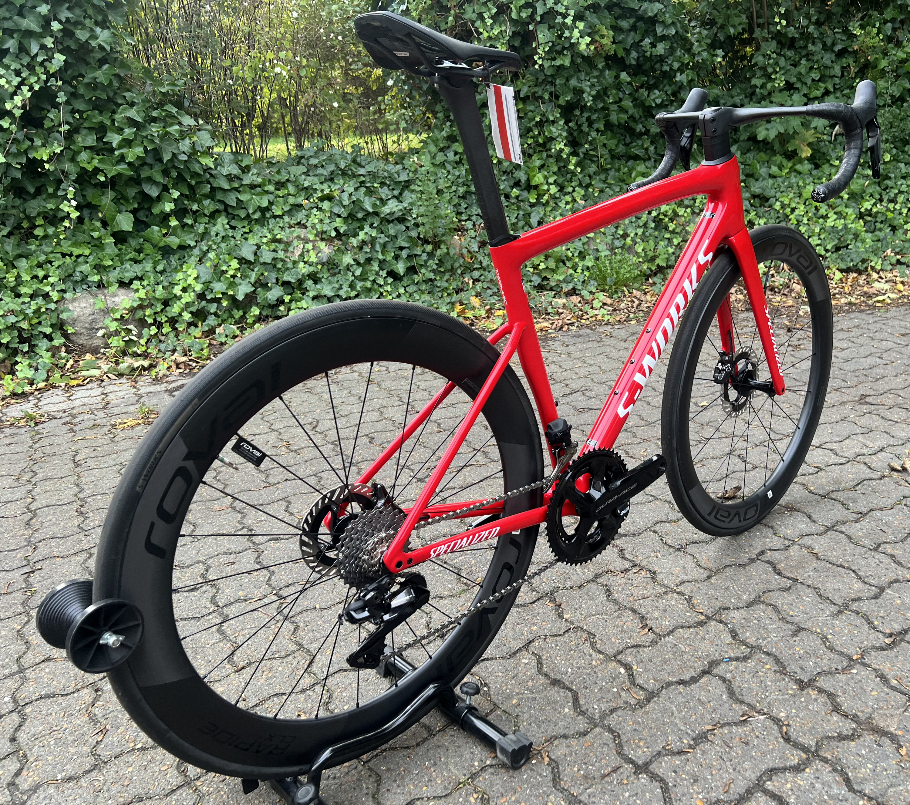 Specialized -works Tarmac Sl8 -shimano Dura-ace Di2 2025 Rød Udstillingsmodel