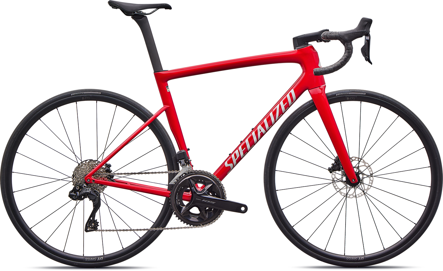 Specialized Tarmac Sl8 Comp 2026 Gloss Red Tint Over Silver Dust
