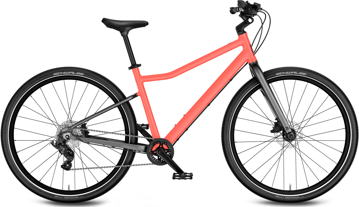 Woom Explore   Neon Coral