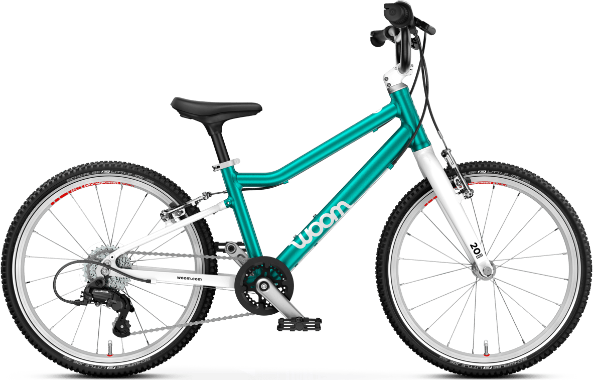 Woom Go   Metallic Turquoise