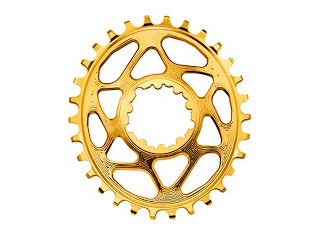Absolute Black Klinge Mtb Direkte Montering Til Boost 28t Guld