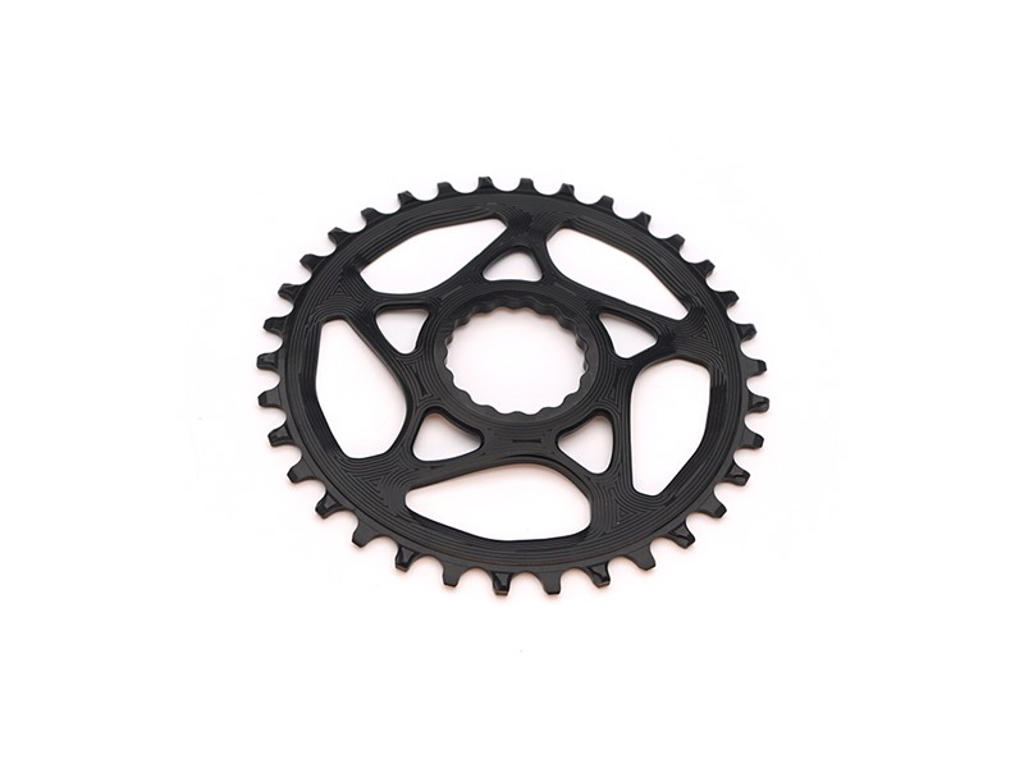 Absoluteblack Rund Klinge Boost Singlespeed Direct Mount 34t Sort