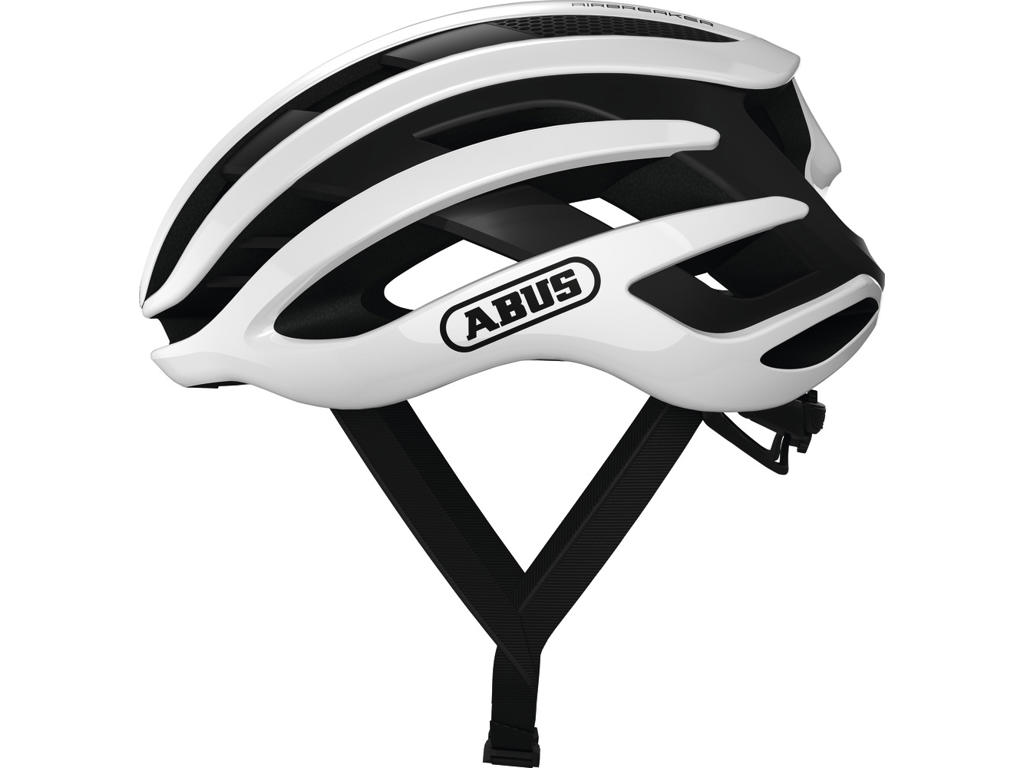 Abus Airbreaker Cykelhjelm Hvid Str 58-62cm