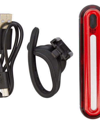 Abus Gemini Baglygte 100 Lumen  Opladelig