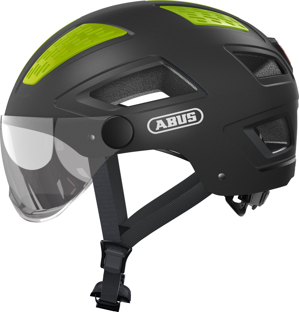 Abus Hyban     Ace    Led Og Visir Grå