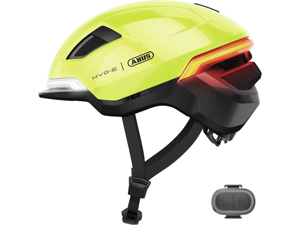Abus Hyp- Cykelhjelm Signal Yellow Str 57-61 Cm