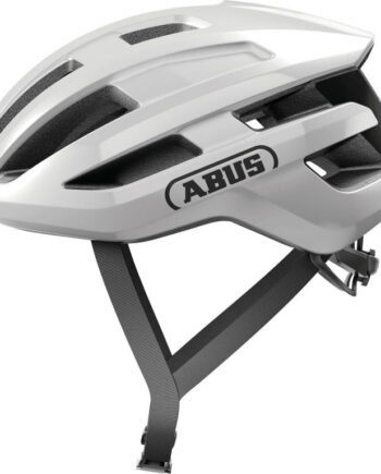 Abus Powerdome Cykelhjelm Shiny White Str