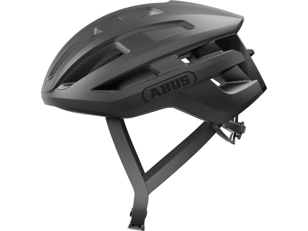 Abus Powerdome Cykelhjelm Mat Sort Str