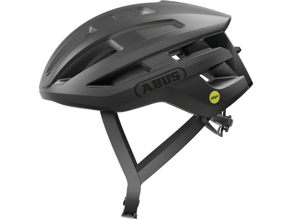 Abus Powerdome Mips Cykelhjelm Mat Sort Str