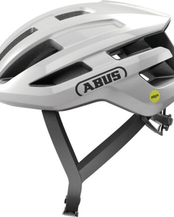 Abus Powerdome Mips Cykelhjelm Shiny White Str