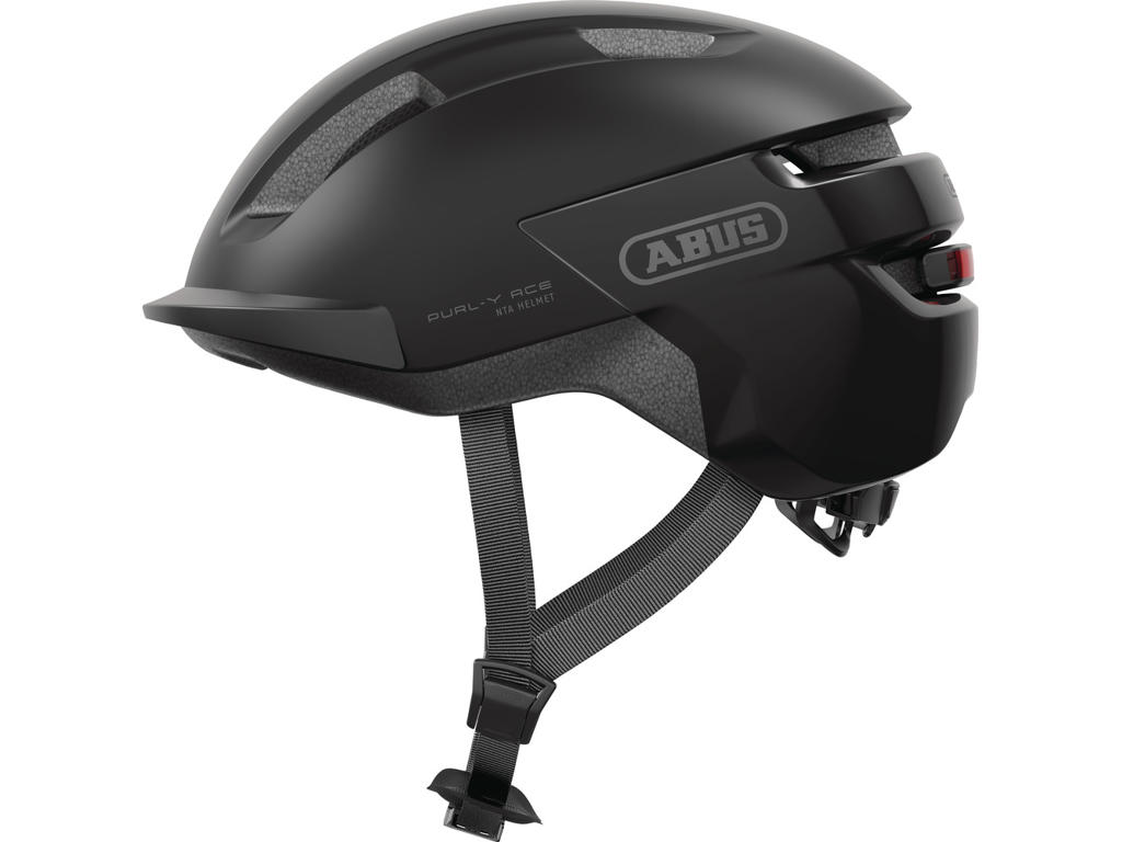 Abus Purl-  Ace Cykelhjelm Str  54-58 Cm Mat Sort