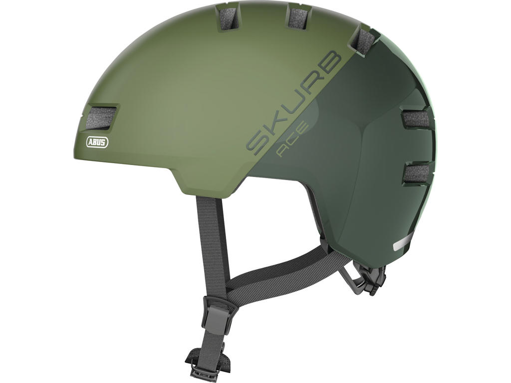 Abus Skurb Ace Cykelhjelm Jade Green Str 58-61 Cm