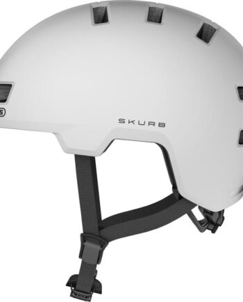 Abus Skurb Cykelhjelm Polar White Str