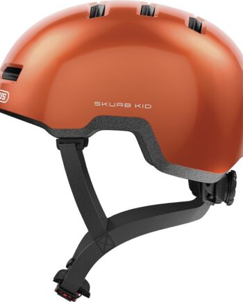 Abus Skurb Kid Cykelhjelm Goldfish Orange  Hjelmstørrelse: 45-50 Cm
