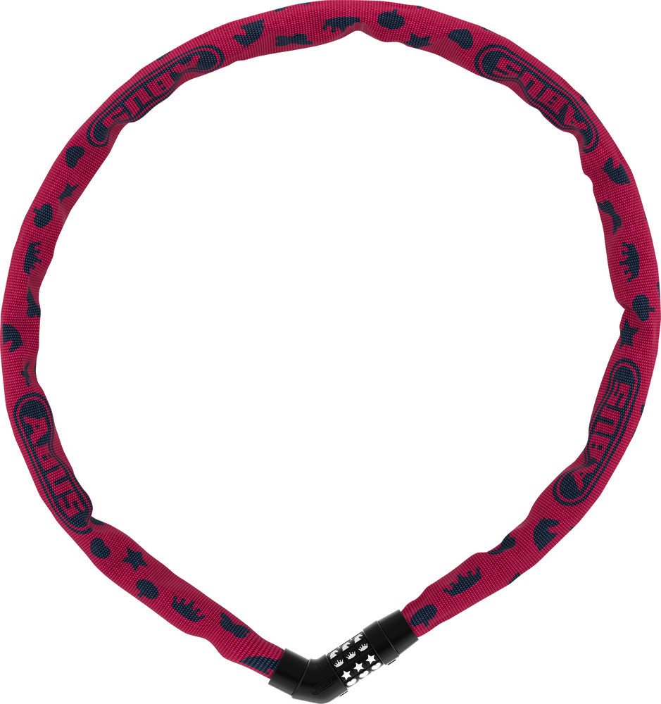 Abus Steel- -chain 4804c 75 Pink Symbols
