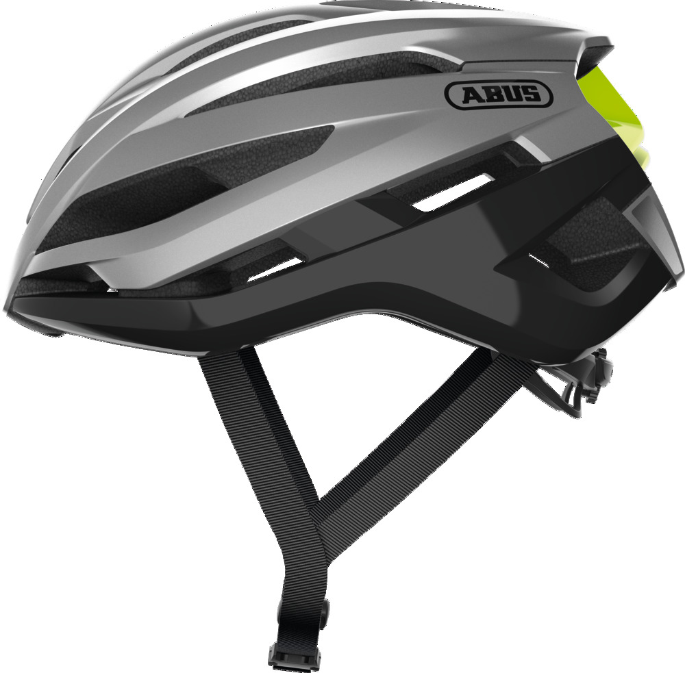 Abus Stormchaser Sølv Sort