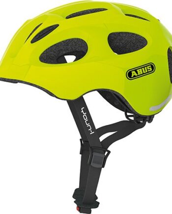 Abus Youn-  Hjelm    Led Lys Neon Yellow