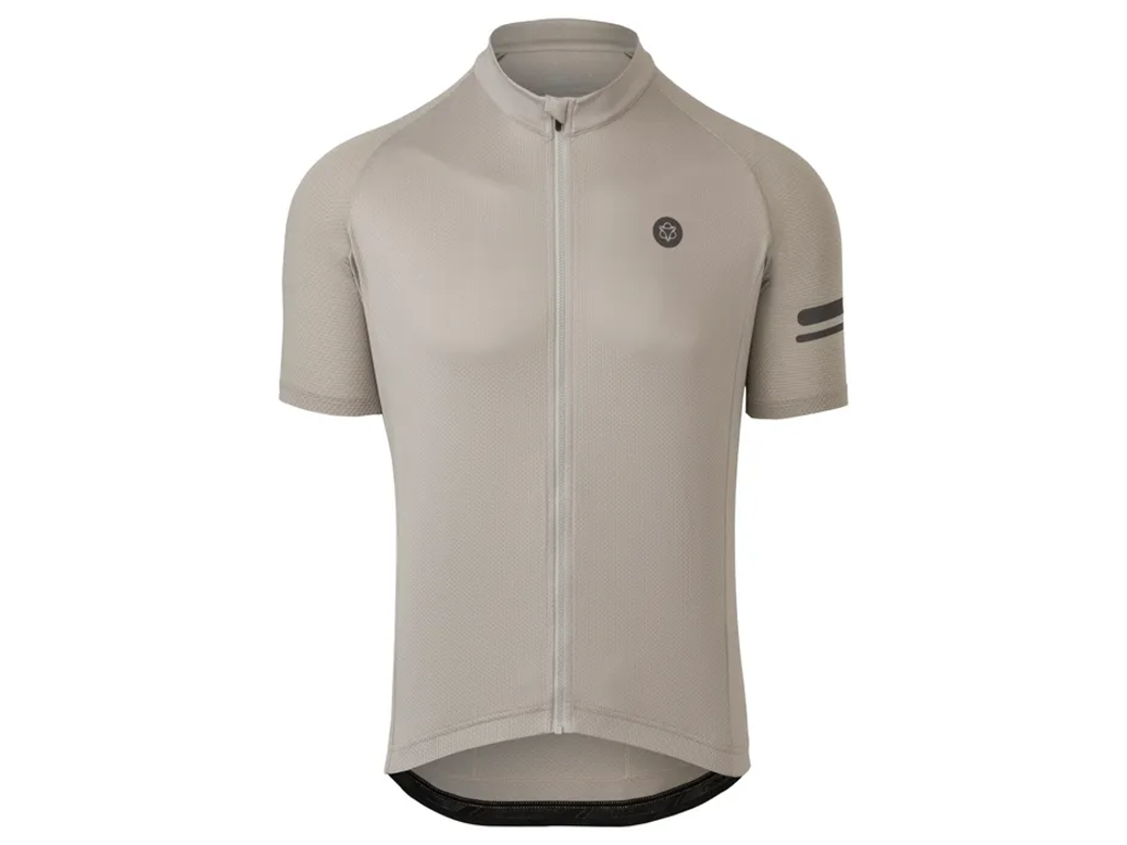 Agu Core Essential Jersey Cykeltrøje Korte ærmer Herre Elephant-grey Str