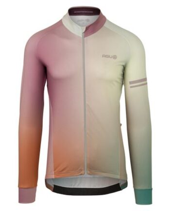 Agu Performance Gradient Jersey Cykeltrøje Lange ærmer Herre Mystic Green