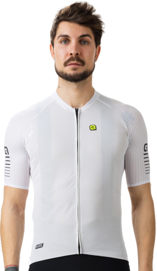 Alé Jersey -ev1 Silver Cooling Hvid