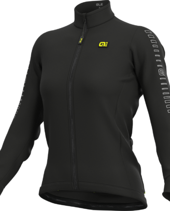 Alé Spring Fall Jersey Solid Fondo Dame Sort