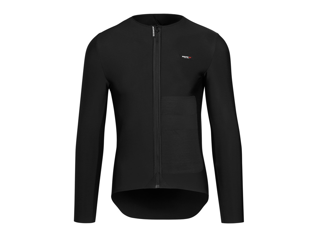 Assos Equipe Rs Winter Ls Mid Layer Cykeltrøje Sort Str