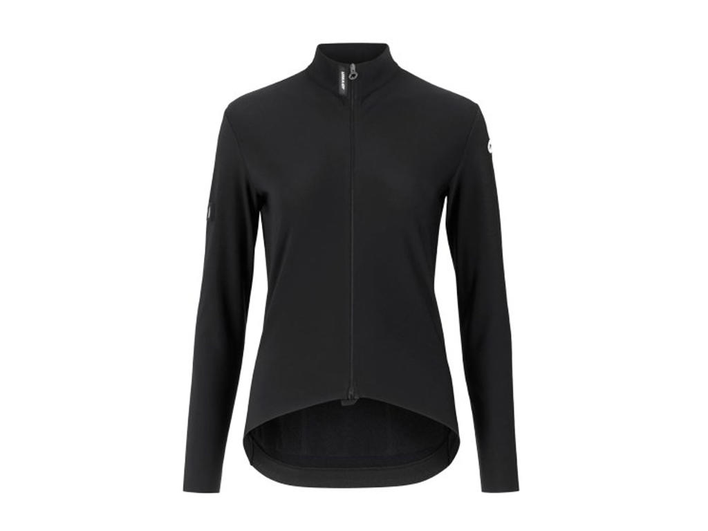 Assos Uma Gt Spring Fall Jersey Cykeltrøje Lange ærmer Dame Sort