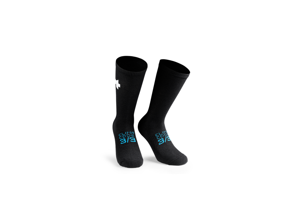 Assos Winter Socks P1 Cykelstrømper Sort Ii