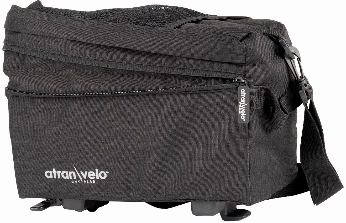 Atran Velo Zap Easy Top Bag Avs 26x26x6cm Sort 11 5l