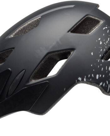 Bell Sidetrack Junior Cykelhjelm Str  50-57 Cm Sort Sølv