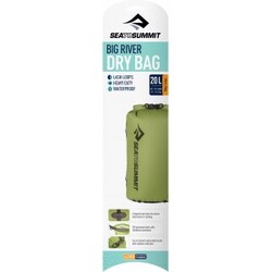 Big River Dry Bag 20 Litre Apple Green Apple Grøn Vandtæt Opbevaring Sea To Summit