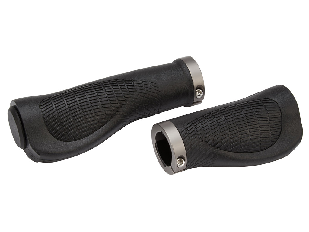 Bike Attitude Håndtag Ergonomiske Sort 90 125 Mm Med Gel Inkl Skrue