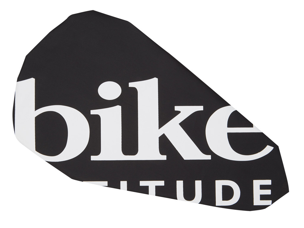 Bike Attitude Sadelovertræk Race Vandtæt Regnovertræk Sort Hvid