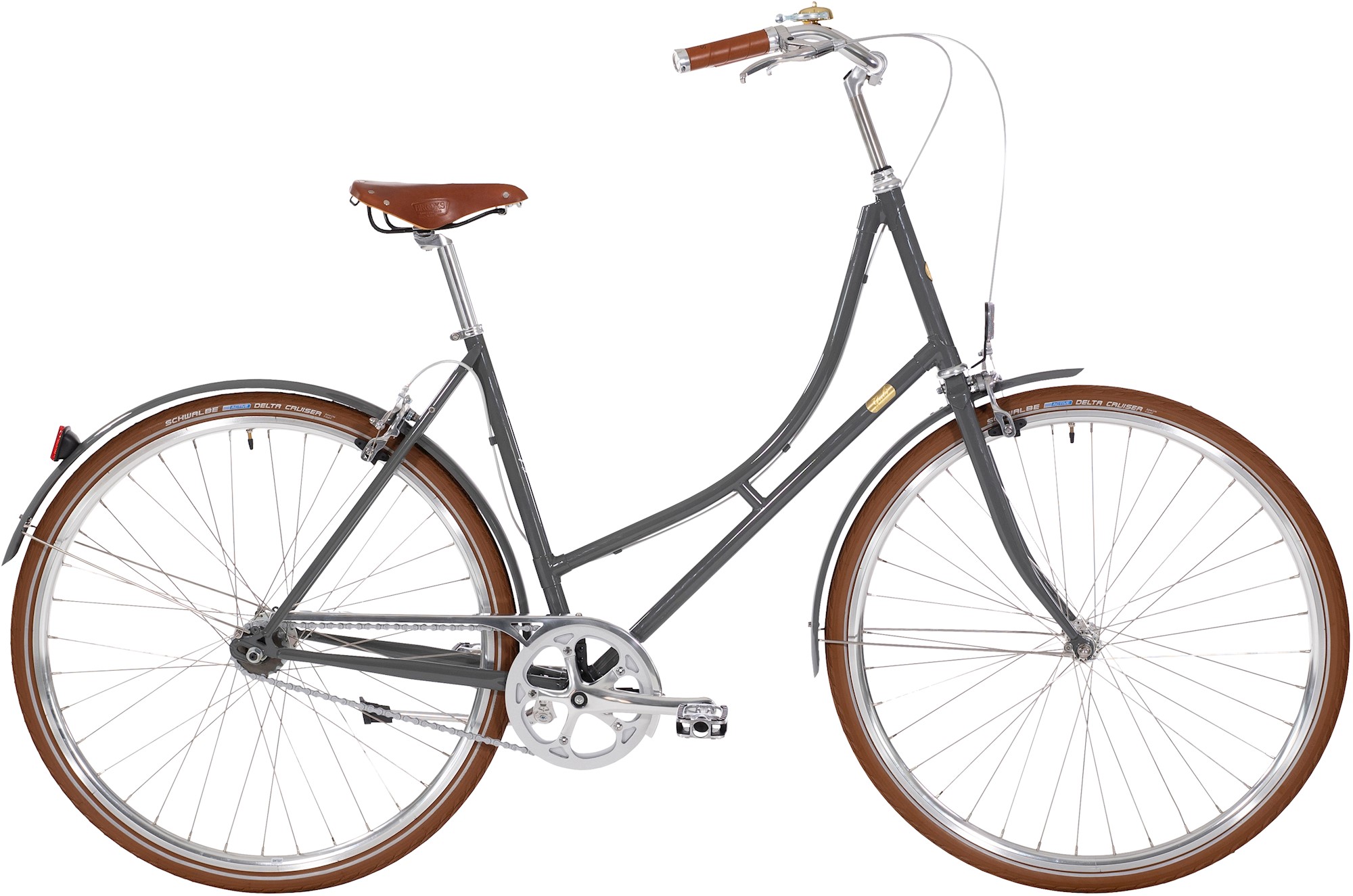 Bike By Gubi 7g Dame Fodbremse 2023 Grå