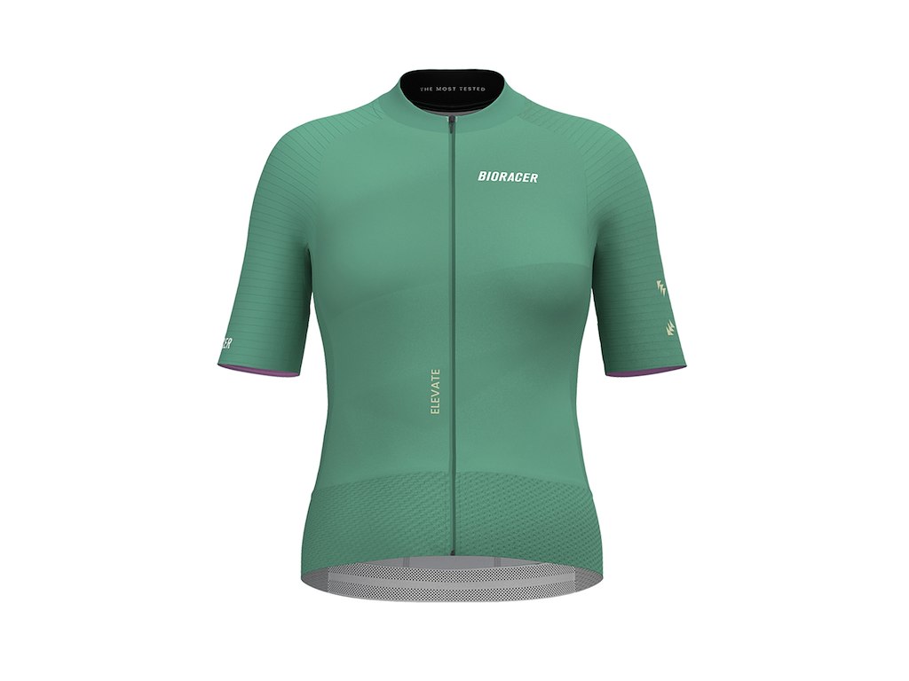 Bioracer Epic Elevate Jersey Cykeltrøje Korte ærmer Herre Botanical Tint Xs