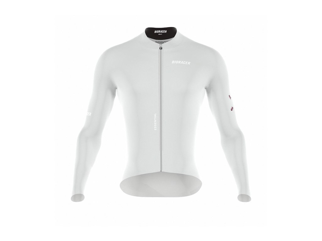 Bioracer Epic Ls Jersey Cykeltrøje Lange ærmer Herre Cool Grey