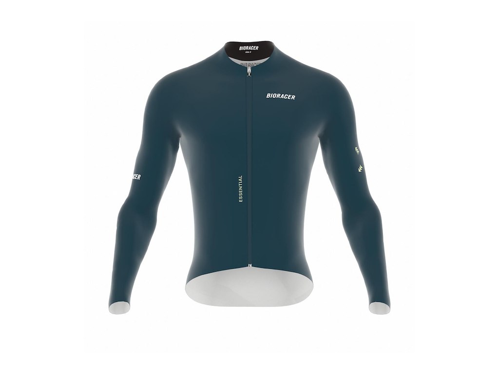 Bioracer Epic Ls Jersey Cykeltrøje Lange ærmer Herre Graphite Blue