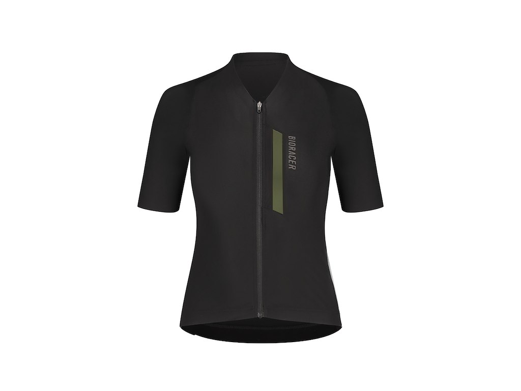 Bioracer Icon Gravel Jersey Cykeltrøje Korte ærmer Dame Olive